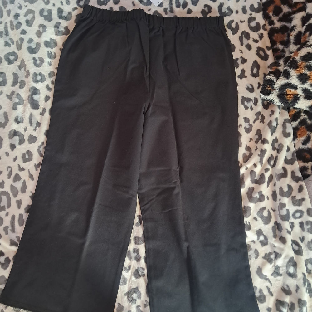 Chic Black Women's Capris - Picture 3 of 5